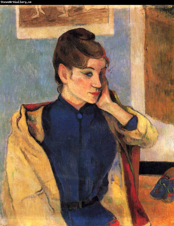 Paul Gauguin Portrait of Madelaine Bernard